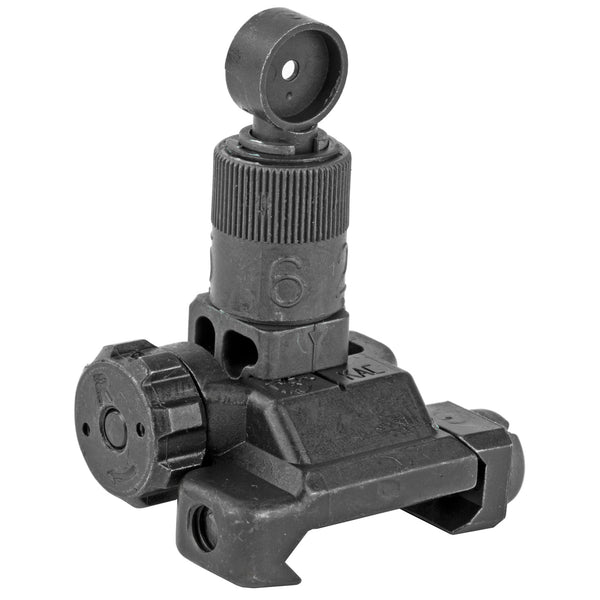 Kac 600m Micro Flip Rear Sight Blk